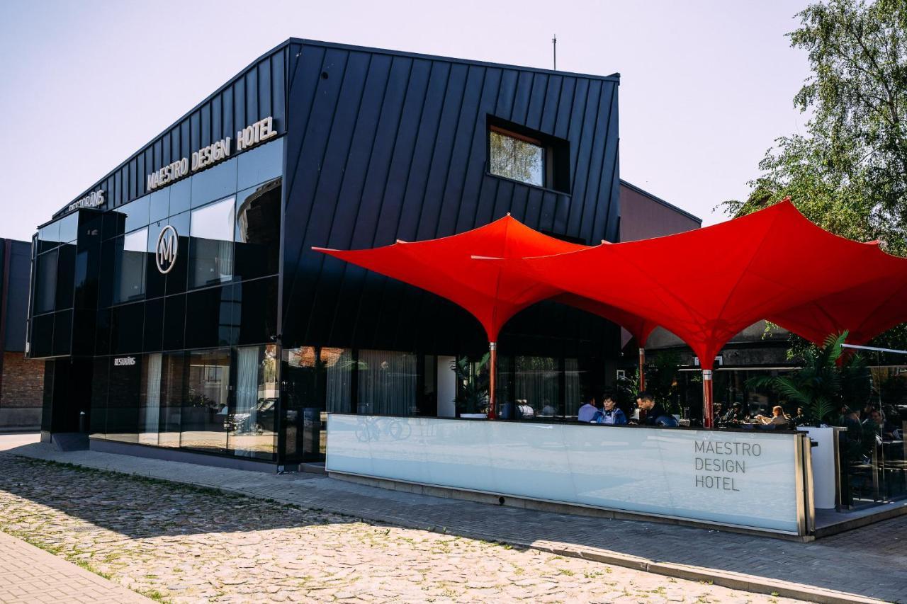 Maestro Design Hotel Liepaja Bagian luar foto